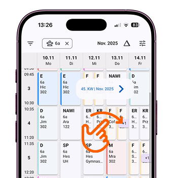 Nächste Woche swipen